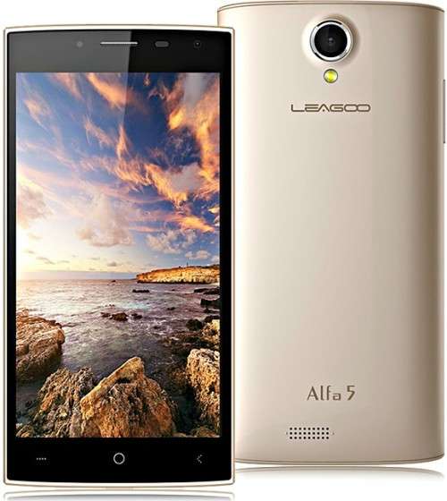 LEAGOO Alfa 5 3G 8MP Dual Sim **Free Screen Protector, USB Stick and Mini Stylus**