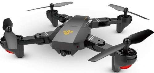 VISUO Foldable Drone: Flight Planner, Voice Control, Wifi FPV , 2MP HD Camera