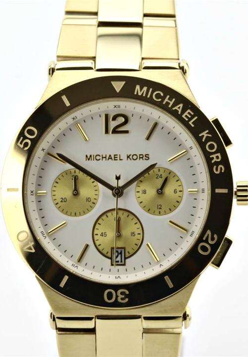 New Ladies Michael Kors Wyatt Chronograph Watch