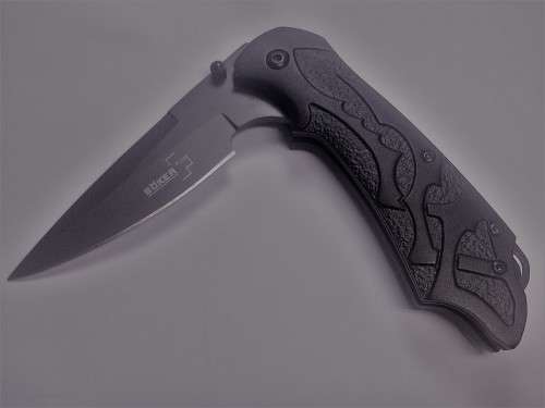 BOKER PLUS FOLDABLE KNIFE WITH CLIP IDEAL GIFT..A GIVEAWAY AT THE PRICE* BID IS PER KNIFE*
