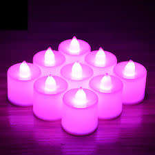 **R1.00 START**RGB FLAMELESS LED COLOUR CANDLES