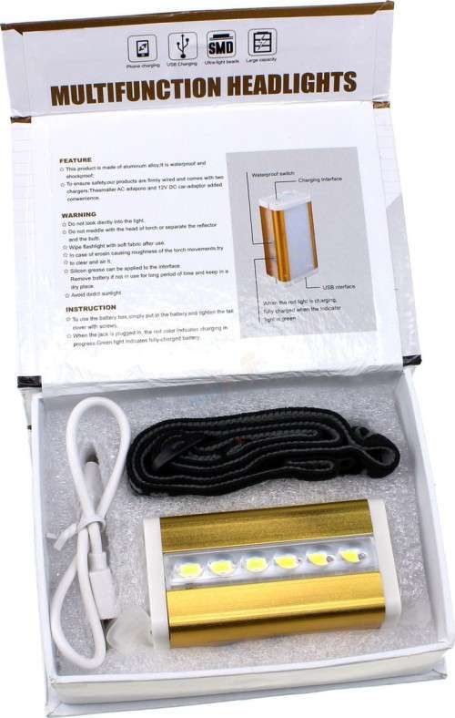 CYCLIST 10 LED MULTIFUNCTION HEADLIGHT