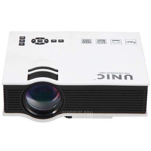 Home Cinema HD 800LM AV HDMI USB & SD Mini LED Projector