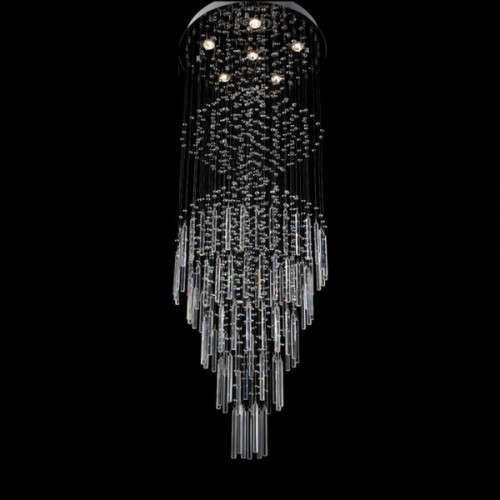Modern Crystal Chandelier Linear crystal chandelier