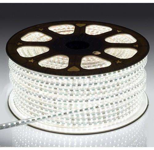 100M A Roll White With Flashing SMD 5050 LED Strip Lights Waterproof 220V