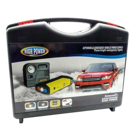 NEW MULTIFUNCTION JUMP STARTER AND AIR COMPRESSOR