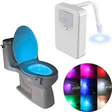 TOILET BOWL LED LIGHT WITH SENSOR