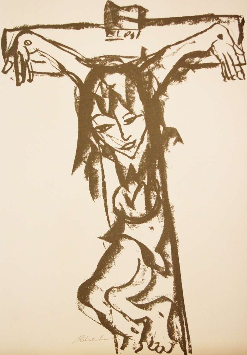 FRANS CLAERHOUT. FRUISIGING. A3 Hand printed silkscreen. Limited Edition. Signed