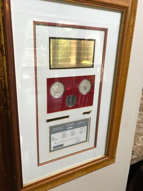 SA Mint Limited Addition. RWC 1995, Africa Cup of Nations 1996