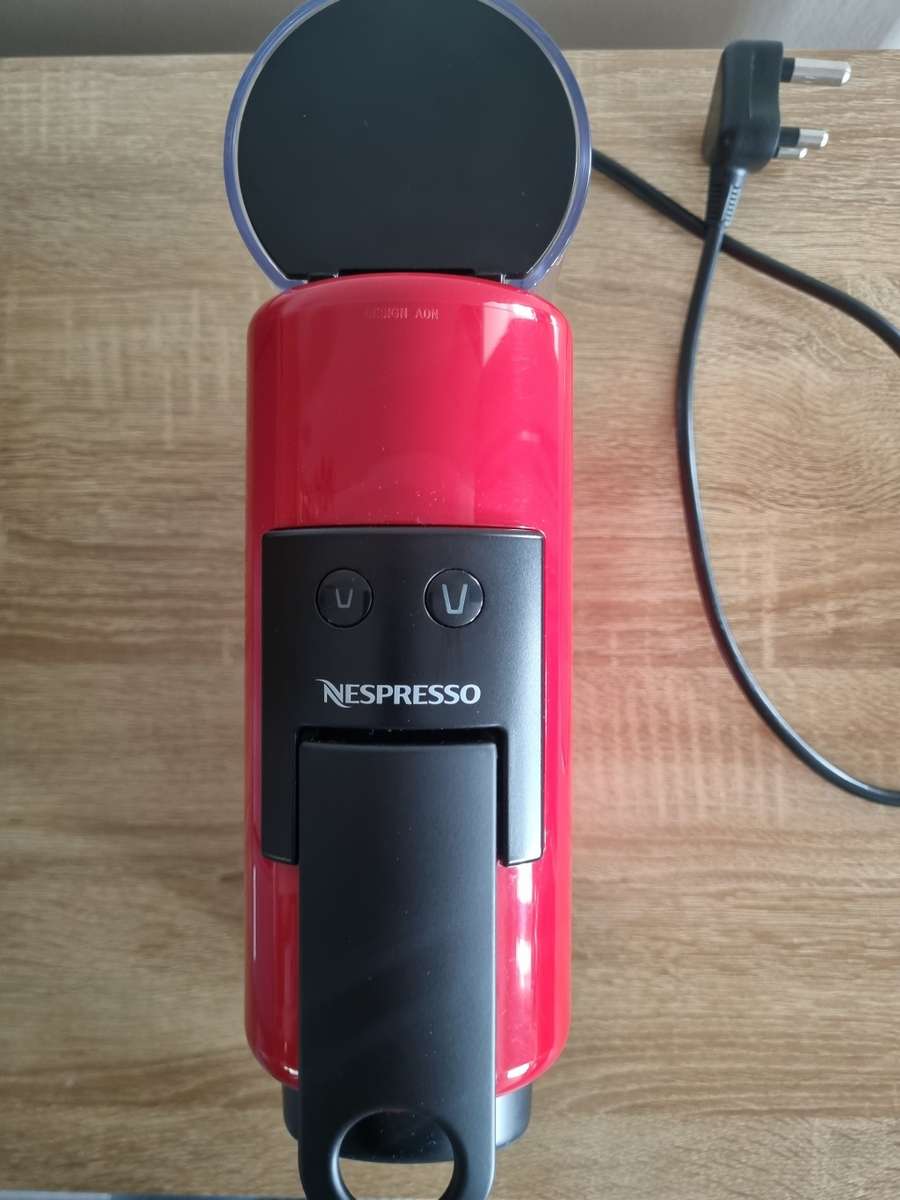 Nespresso Essenza Espresso Machine (Red)