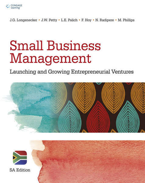 Small Business Management: Launching And Growing Entrepreneurial Ventures | SA ED | UNISA