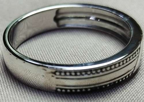 925 Sterling Silver Men`s Ring