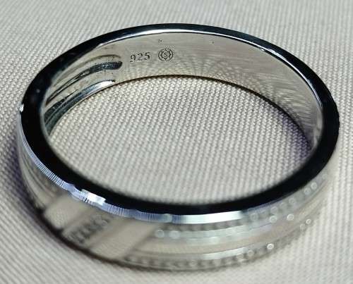 925 Sterling Silver Men`s Ring