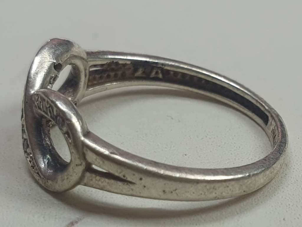 925 Sterling Silver infinity Ring