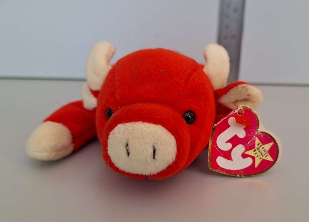 TY Beanie Babies Snort bull