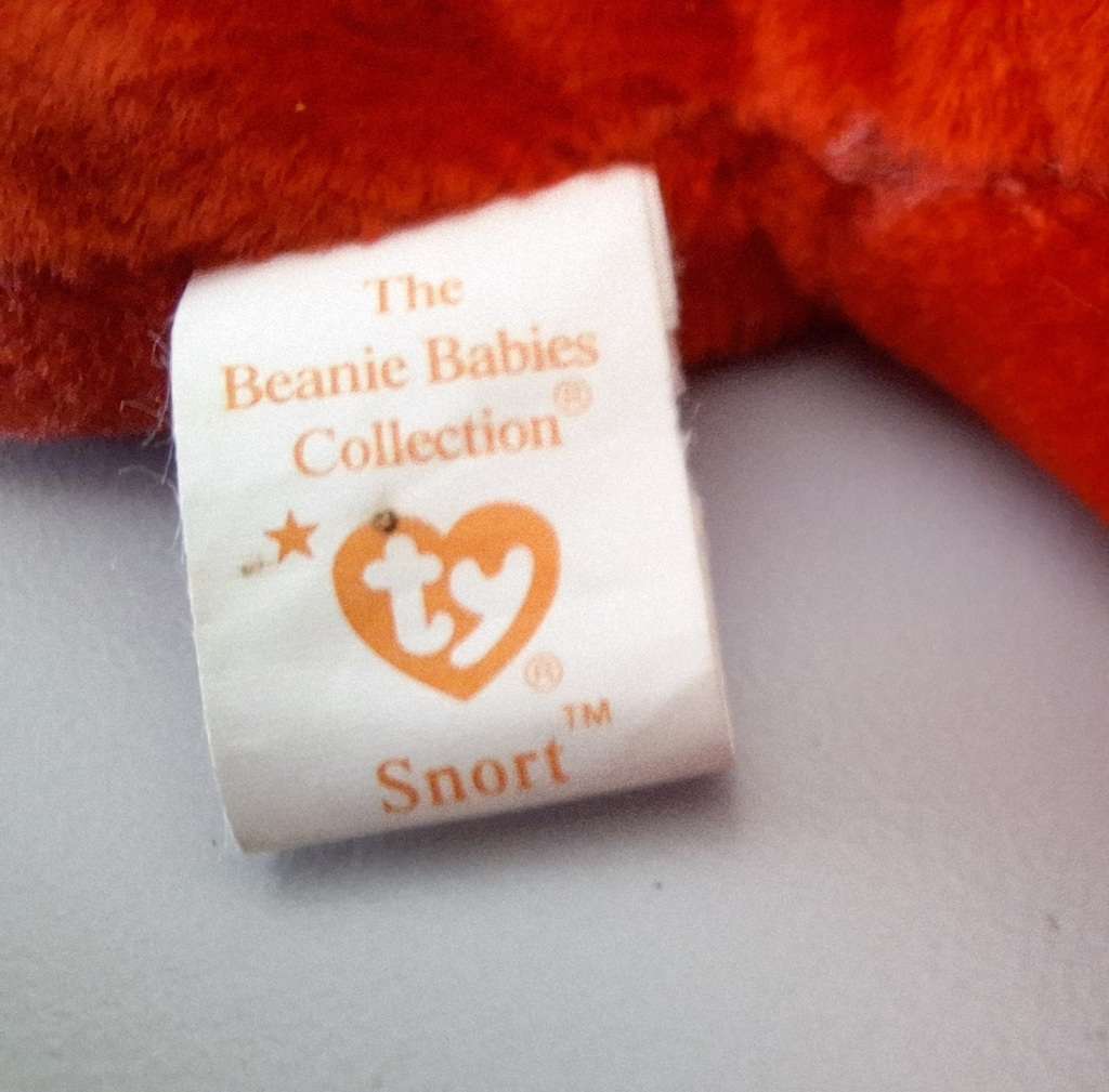 TY Beanie Babies Snort bull