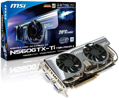 GTX 560ti Twin Frozr II/OC