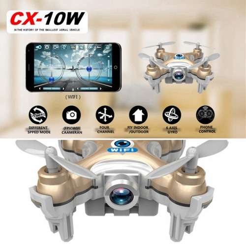 Cheerson CX-10W micro quadcopter with camera WiFi Control with Smart phone (*SA Stock*)
