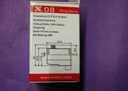 KST X08 v5.0 Digital Servo (HV) (Local Stock)