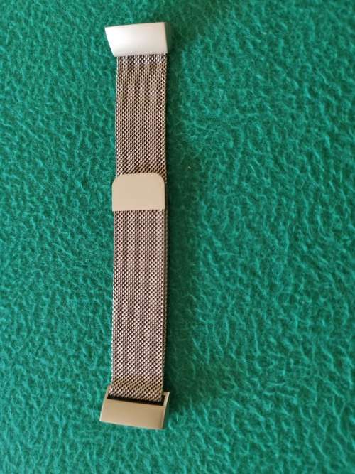 Fitbit Charge 3 Milanese Strap Replacement Stainless Steel - Gold colour