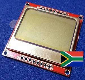 LCD dot matrix 84x84 Nokia 5110