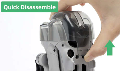 Integrated Gimbal Cover Protector and Lens Vision System Protection for DJI Mini 3 Pro by Sunnylife