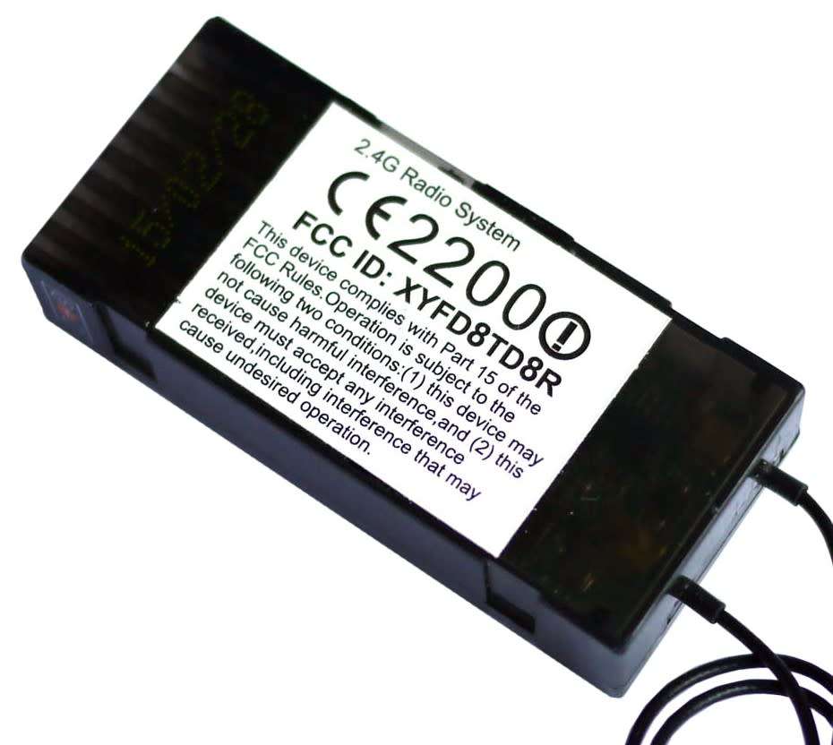 FRSky 8ch Receiver D8R-II Plus