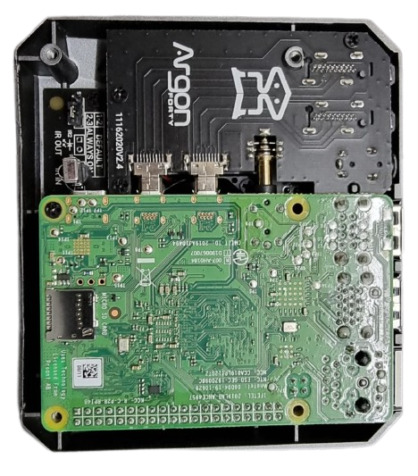 RaspberryPi 4B, 4GB memory, Argon M.2, 128G SSD (used)