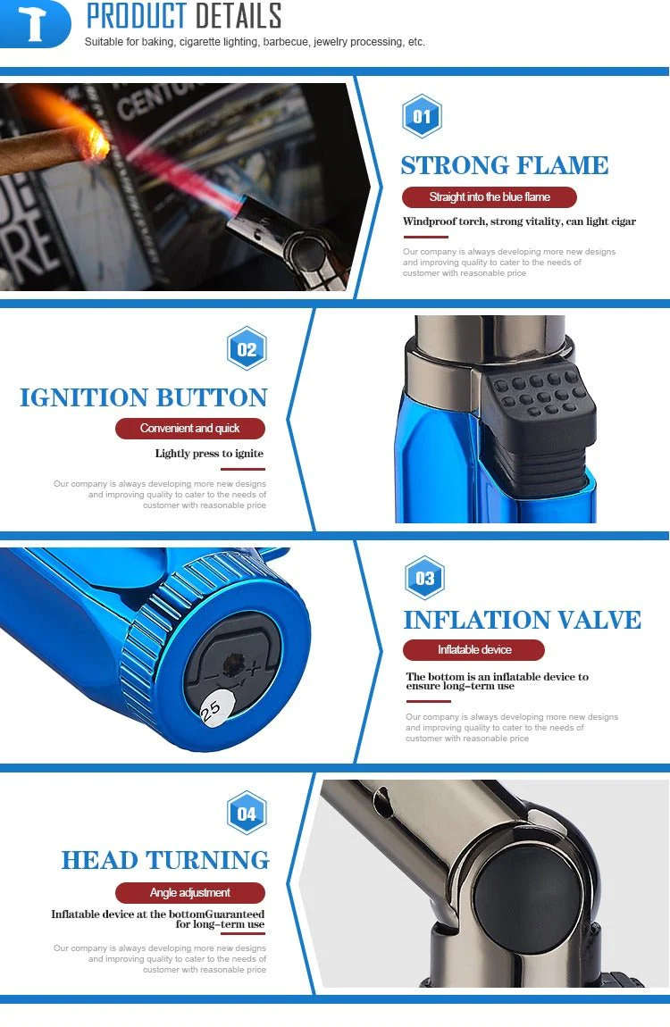 Lifespace Jet Torch Lighter - Gold colour