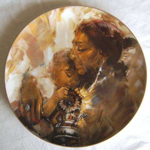 Don Ruffin Collectable Plate "The Sun Kachina" 1980 Limited edition