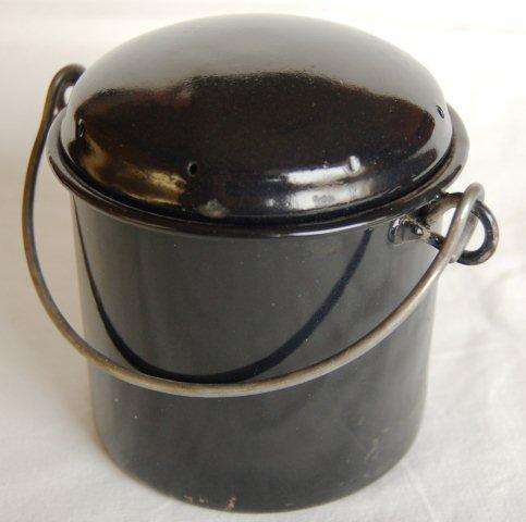 Small "Billy Can" with perforated Lid - Height 100mm Dia 90mm