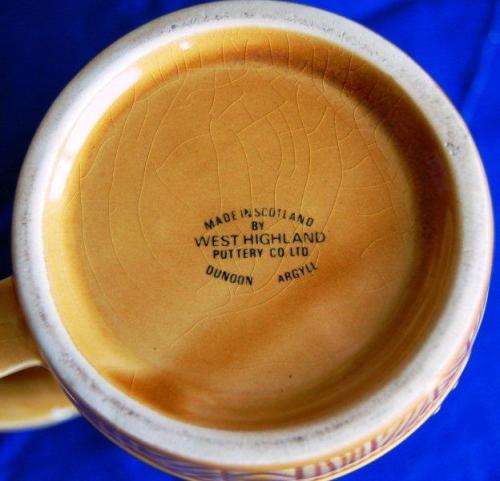 White Horse & Long John Water Jugs - White Horse Jug is 180mm High - Free Bottle Stopper.