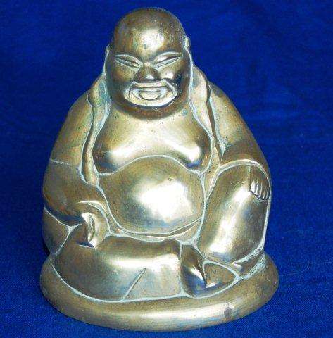 Brass Buddha - Height 115mm - See Pictures Below