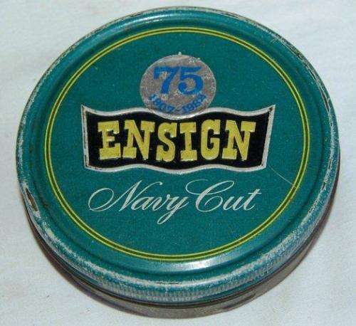 3 Collectable Tobacco Tins - CRAVEN "A" - ENSIGN Navy Cut - GALLAHERS