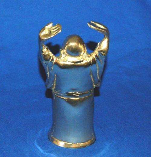 Quality Vintage Large Brass Buddha - Height 190mm