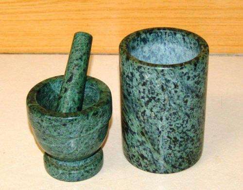 Faux Marble Lazy Susan & Matching accessories see all pictures - Lazy Susan Dia 300mm