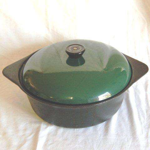 Very Large Cookwell Cast Iron Pot - No.12 - As New - Dia 330mm Depth 110mm Weight 7.350Kg's
