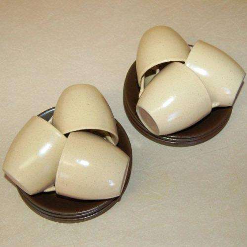 Attractive Espresso Coffee Set (6 Cups & 6 Saucers) Cup Height 60mm