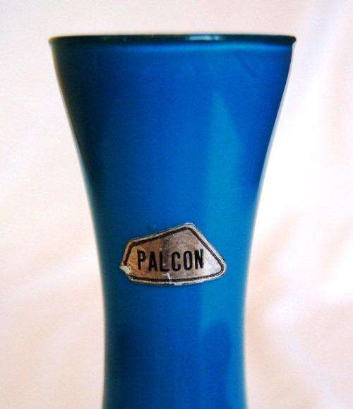 Venetian PALCON Blue Stem Vase - Height 225mm