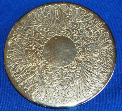 7 Piece Silver Plated Coaster Set Lot #3