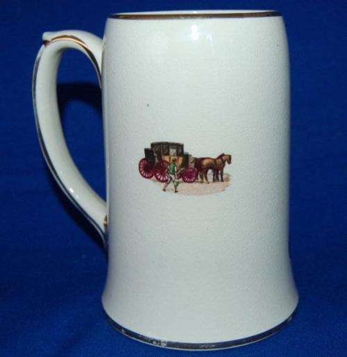 Sadler Beer Mug  "Old Coach House - York" - Height 140mm Base diameter 95mm