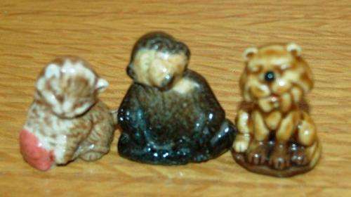 6 Assorted Wade Ornaments - As per Pictures