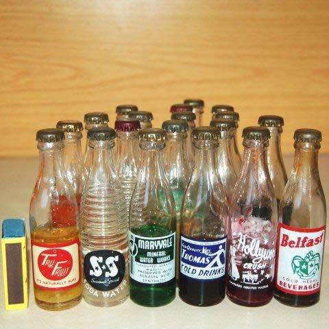 Rare Collection of 19 Miniature S.A. Bottles. See all pics and description for list. LOT No. 3