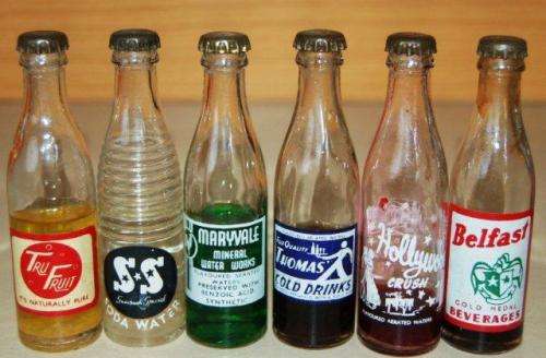 Rare Collection of 19 Miniature S.A. Bottles. See all pics and description for list. LOT No. 3