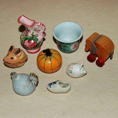 8 Assorted Printers Tray Ornaments - See Pictures and Description