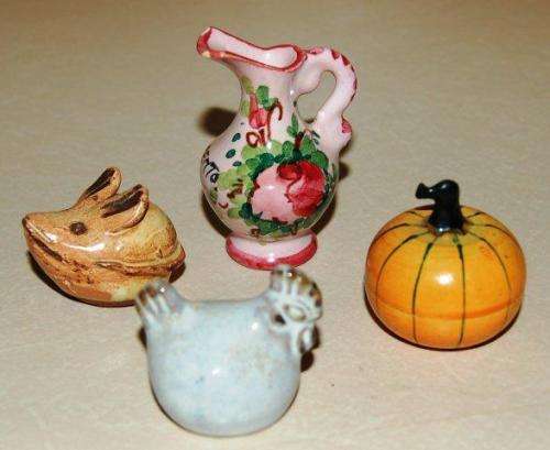 8 Assorted Printers Tray Ornaments - See Pictures and Description