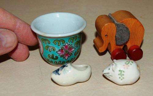 8 Assorted Printers Tray Ornaments - See Pictures and Description