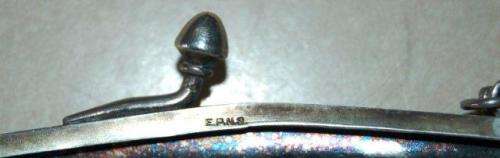 Vintage Silver Plated Chainmail Ladies Purse - Length 130mm Width 120mm See description for details