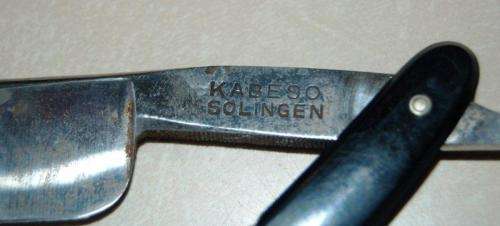 2 Straight Razors - T.R. Cadman & Sons Sheffield & Kabeso Solingen Germany