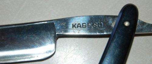 2 Straight Razors - KROPP Shefield and Kabeso No.7 Solingen Germany - See description